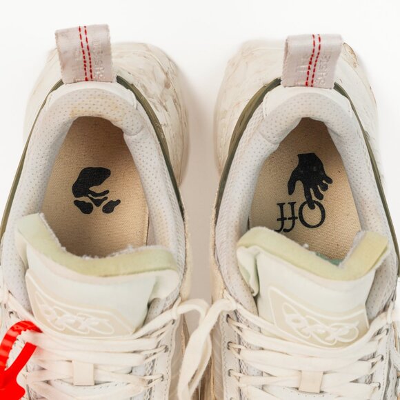 Off-White Odsy-1000 'White Light Grey' Platform Sneakers - Picture 11 of 12